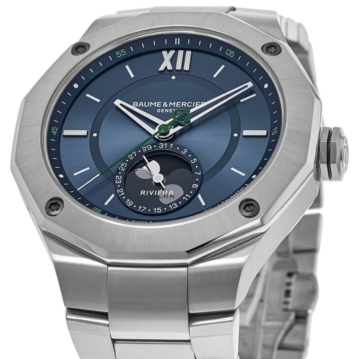 Baume & Mercier Riviera  10682 Stainless Steel 2