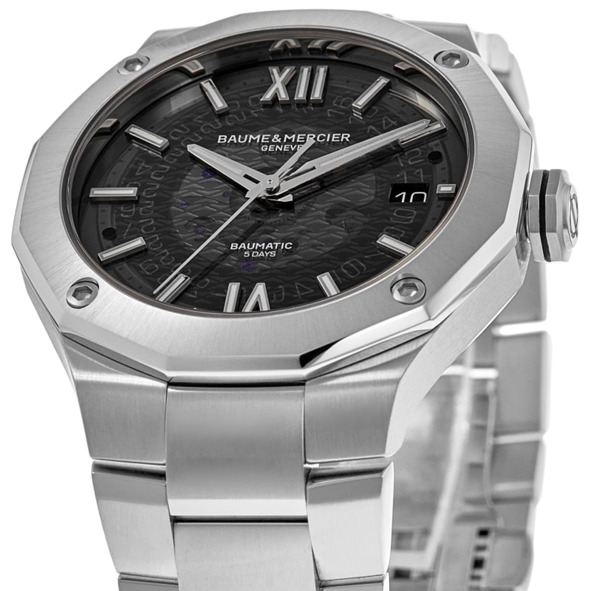 Baume & Mercier Riviera 10702 Stainless Steel 2