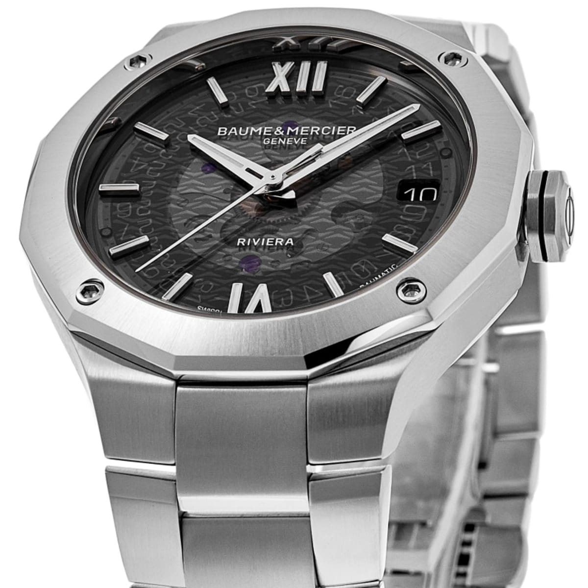 Baume & Mercier Riviera  10715 Stainless Steel 2