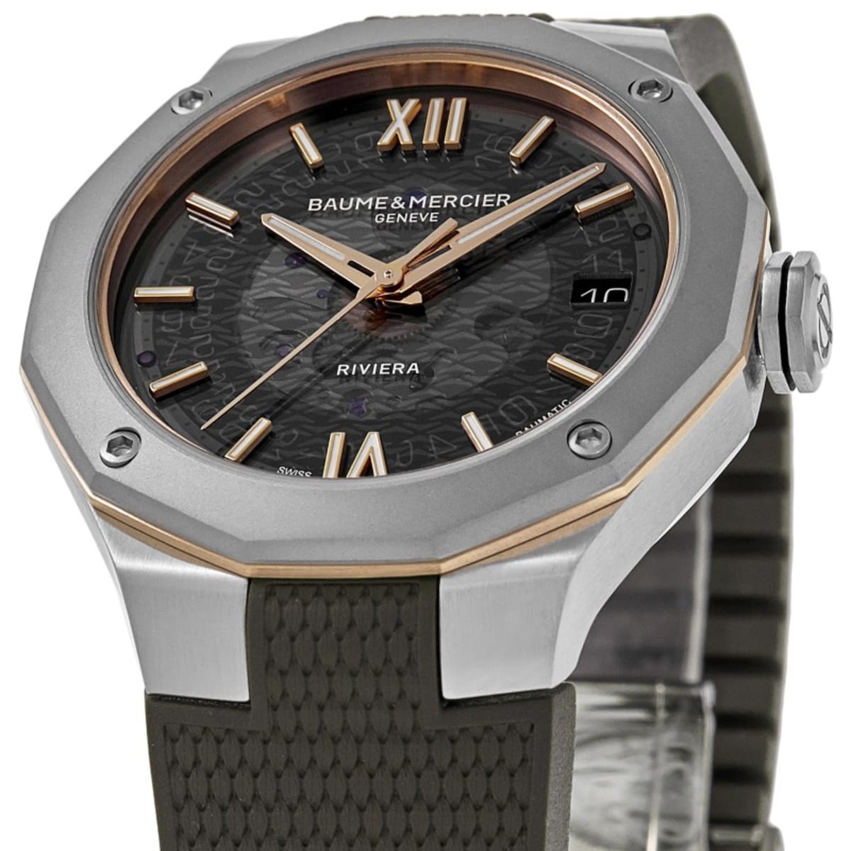 Baume & Mercier Riviera  10720 Stainless Steel 2