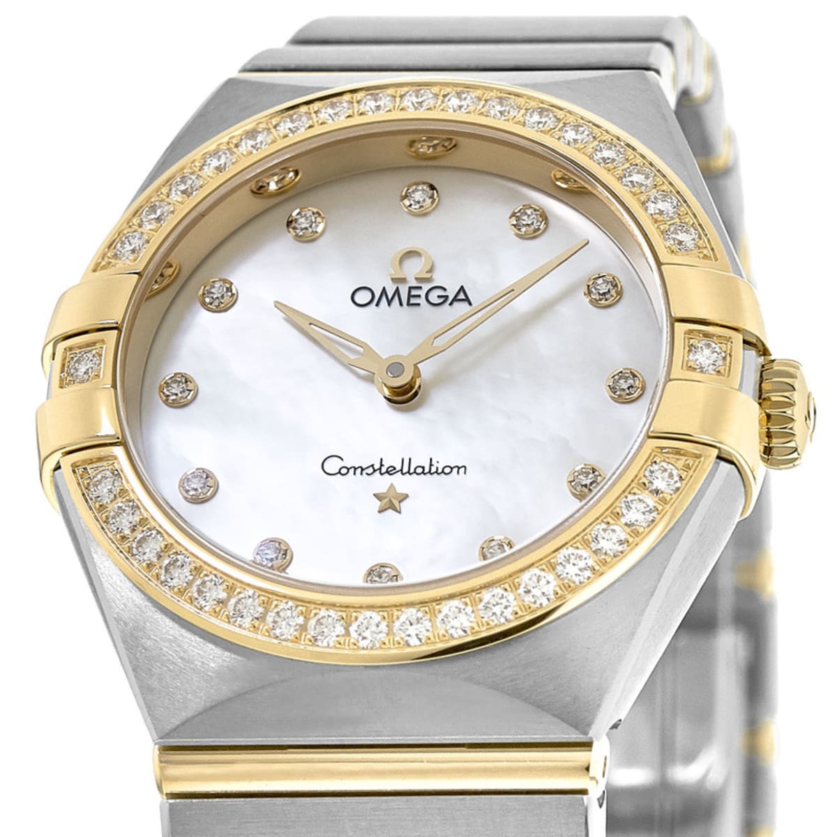 Omega Constellation Manhattan  131.25.28.60.55.002 Yellow Gold & Stainless Steel 2