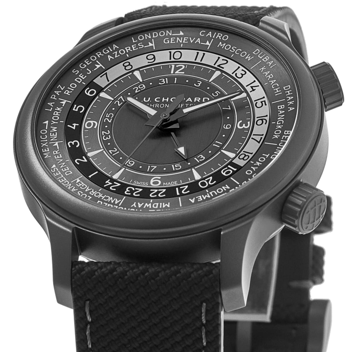 Chopard L.U.C Time Traveler One 168574-3008 Titanium 2