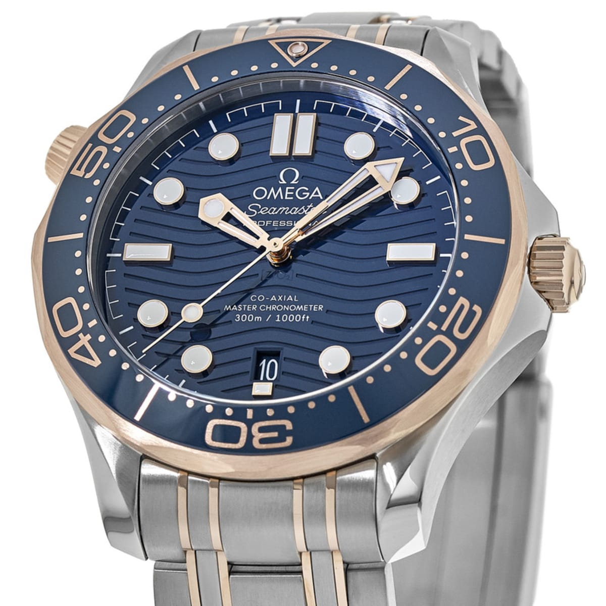 Omega Seamaster Diver 300M 210.20.42.20.03.002 Gold & Stainless Steel 2