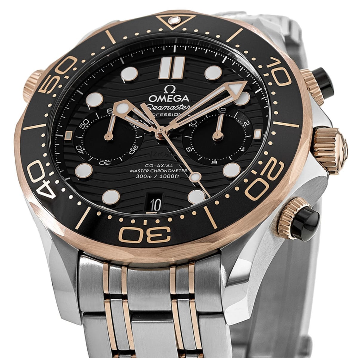Omega Seamaster Diver 300M 210.20.44.51.01.001 Rose Gold 2