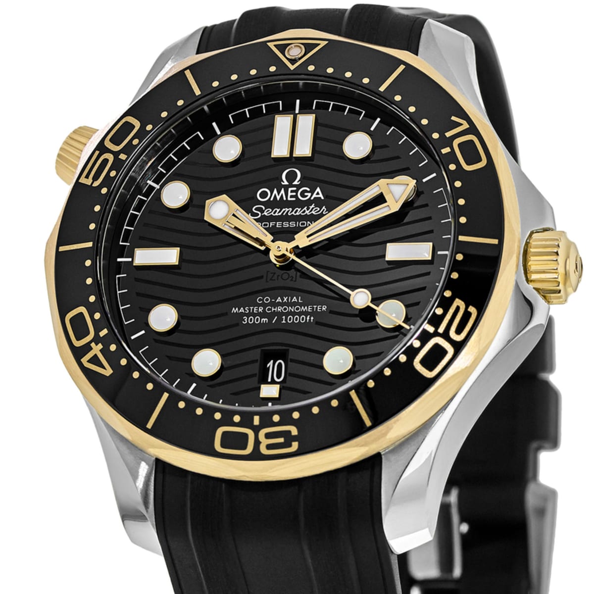 Omega Seamaster Diver 300M 210.22.42.20.01.001 Yellow Gold & Stainless Steel 2
