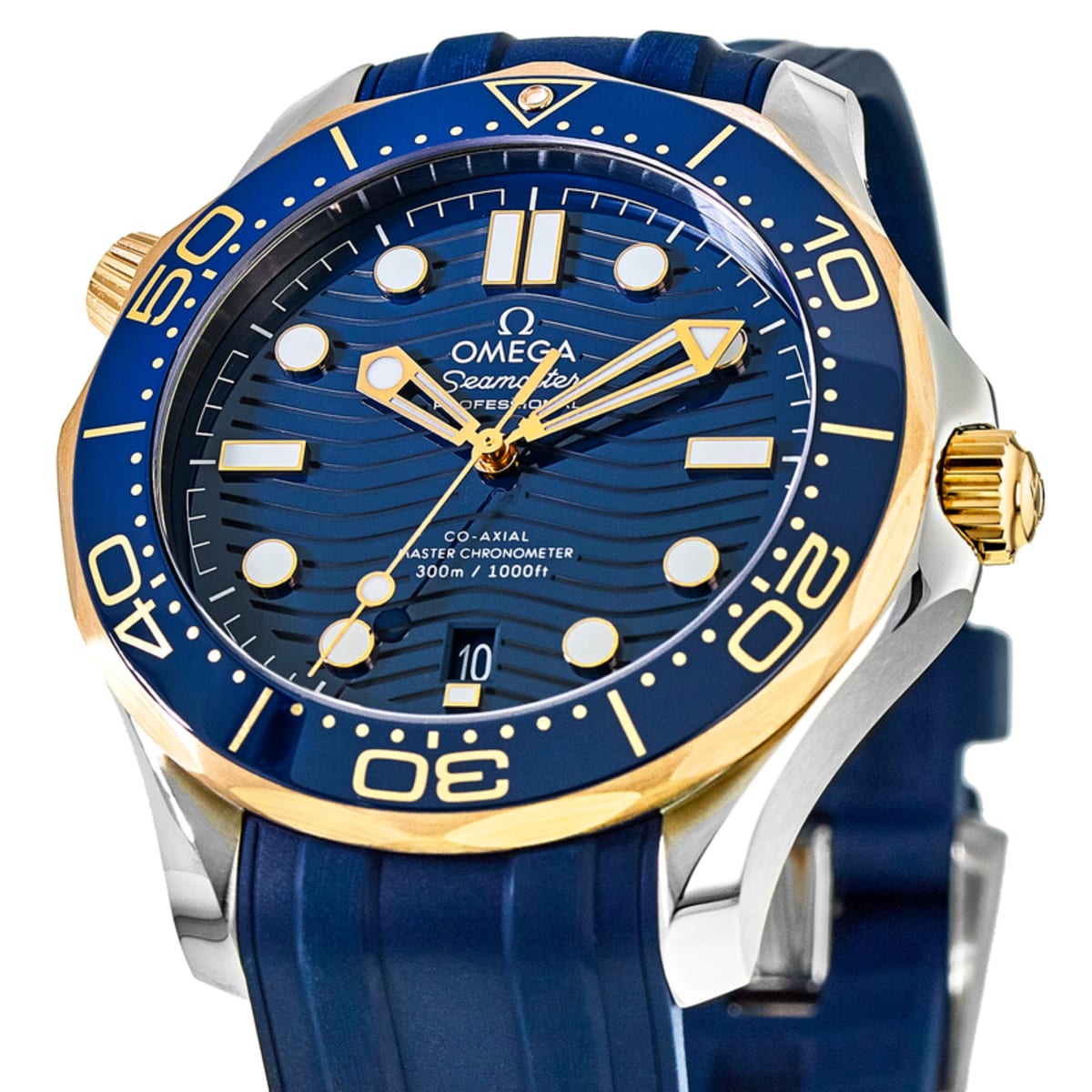 Omega Seamaster Diver 300M 210.22.42.20.03.001 Gold & Stainless Steel 2