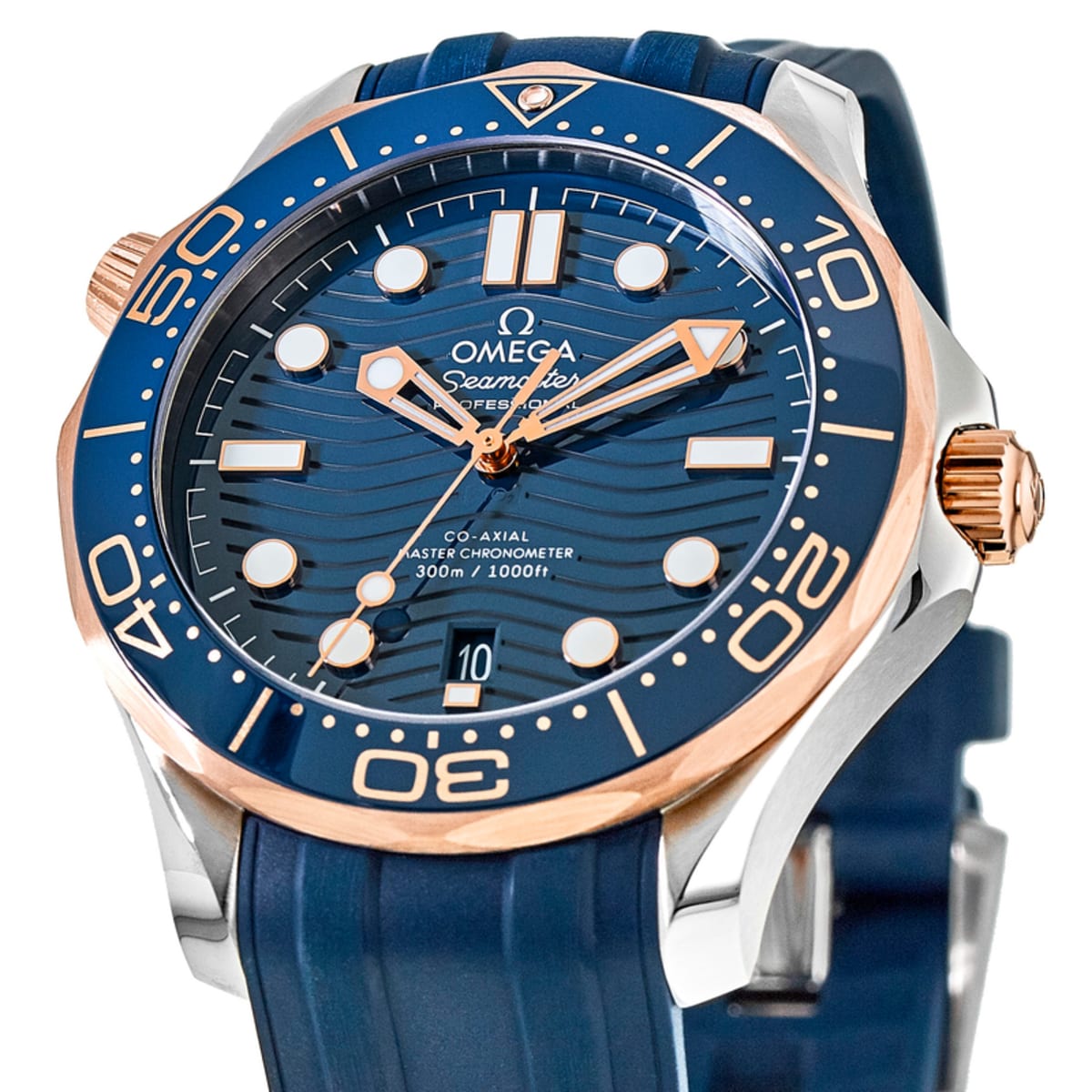 Omega Seamaster Diver 300M 210.22.42.20.03.002 Gold & Stainless Steel 2