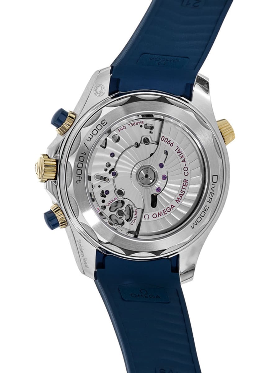 Omega Seamaster Diver 300M 210.22.44.51.03.001 Yellow Gold & Stainless Steel 2