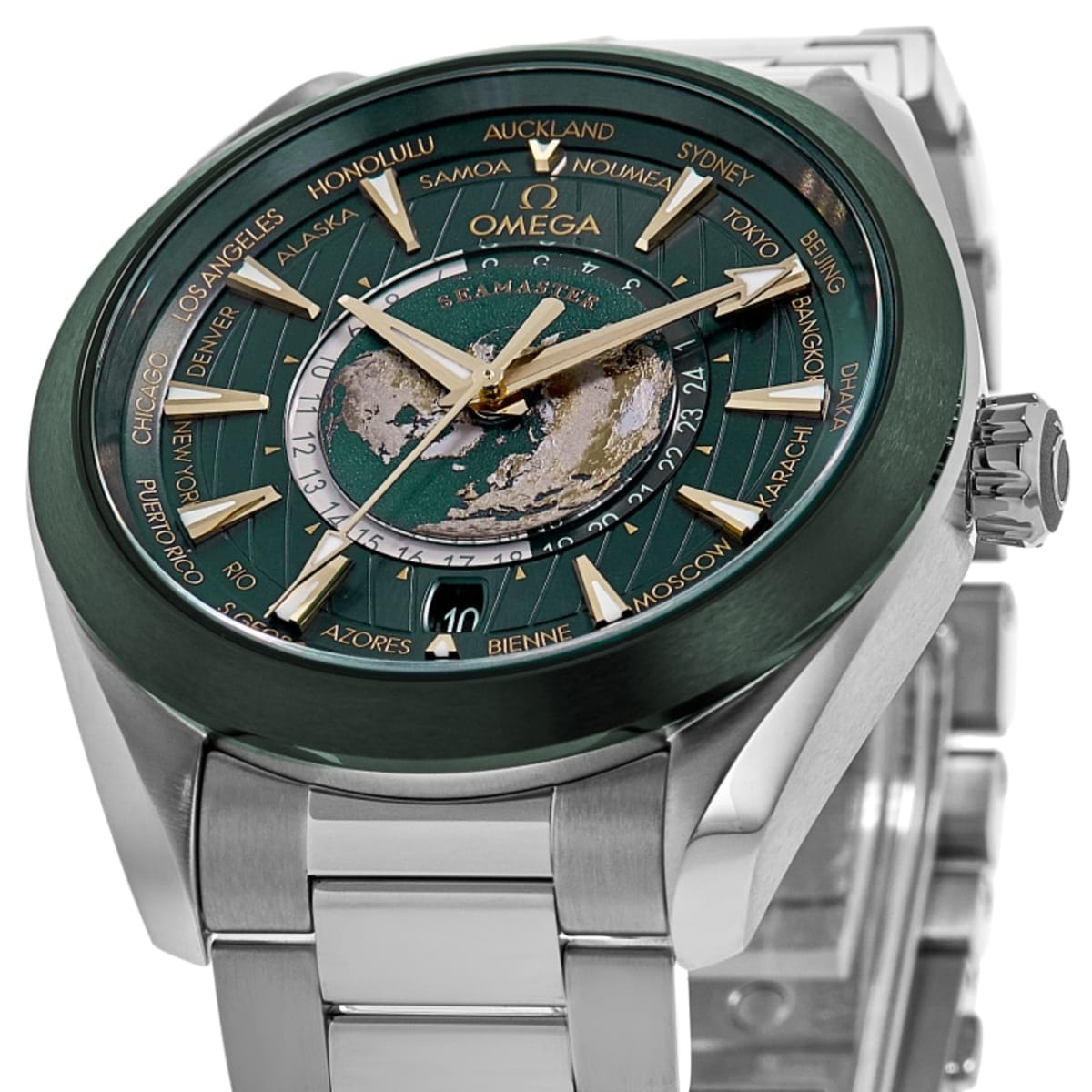 Omega Seamaster Aqua Terra 150m GMT 220.30.43.22.10.001 Stainless Steel 2