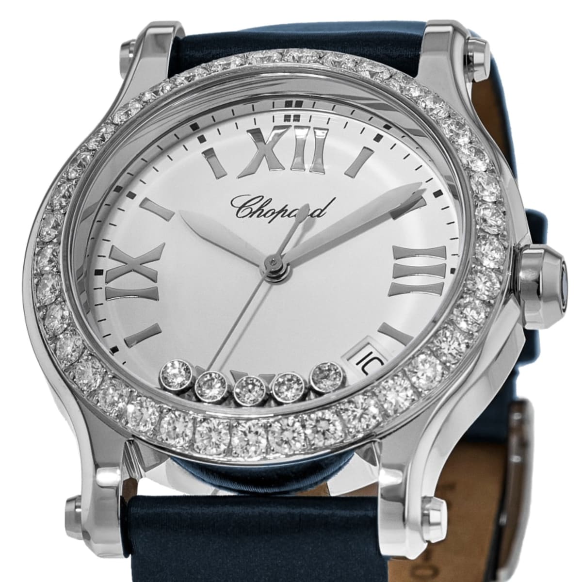 Chopard Happy Sport Medium 36mm 278582-3001S-CD Blue Stainless Steel 2