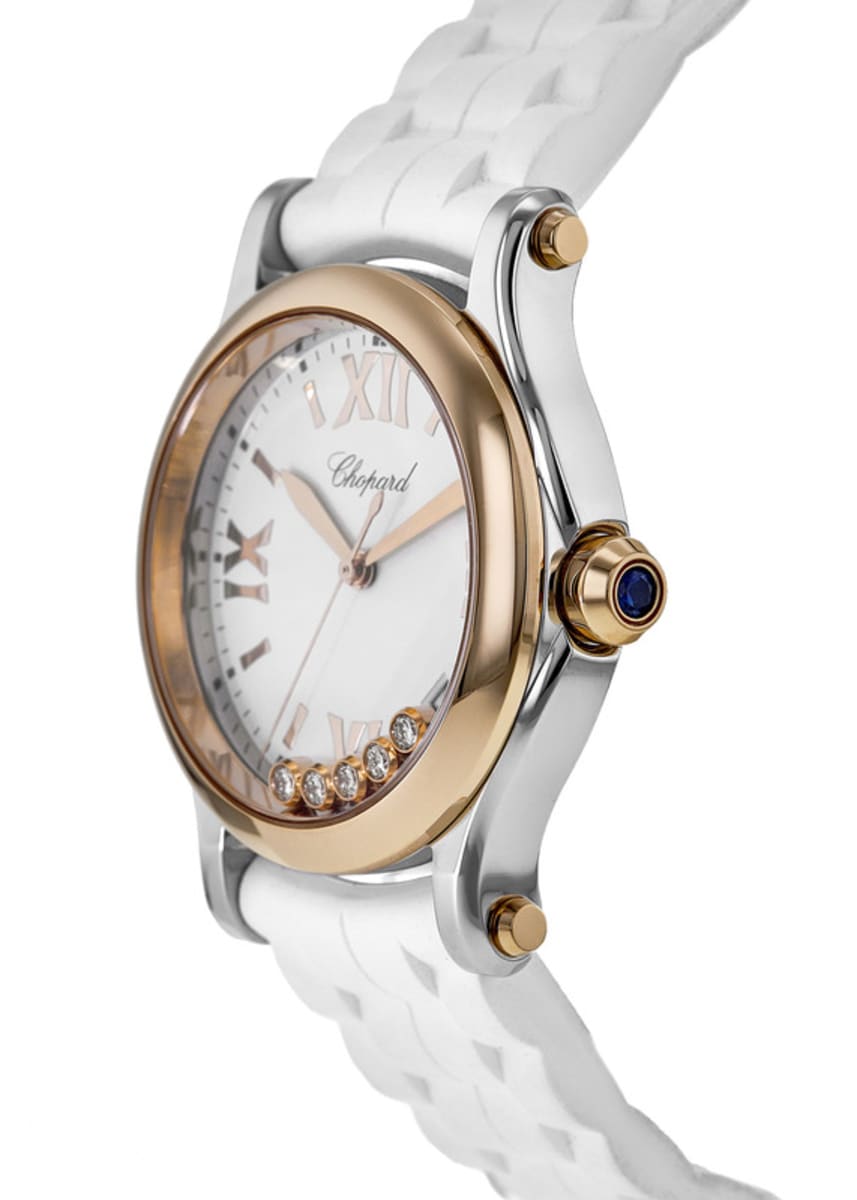 Chopard Happy Sport Medium 36mm 278582-6001 Rose Gold & Stainless Steel 2