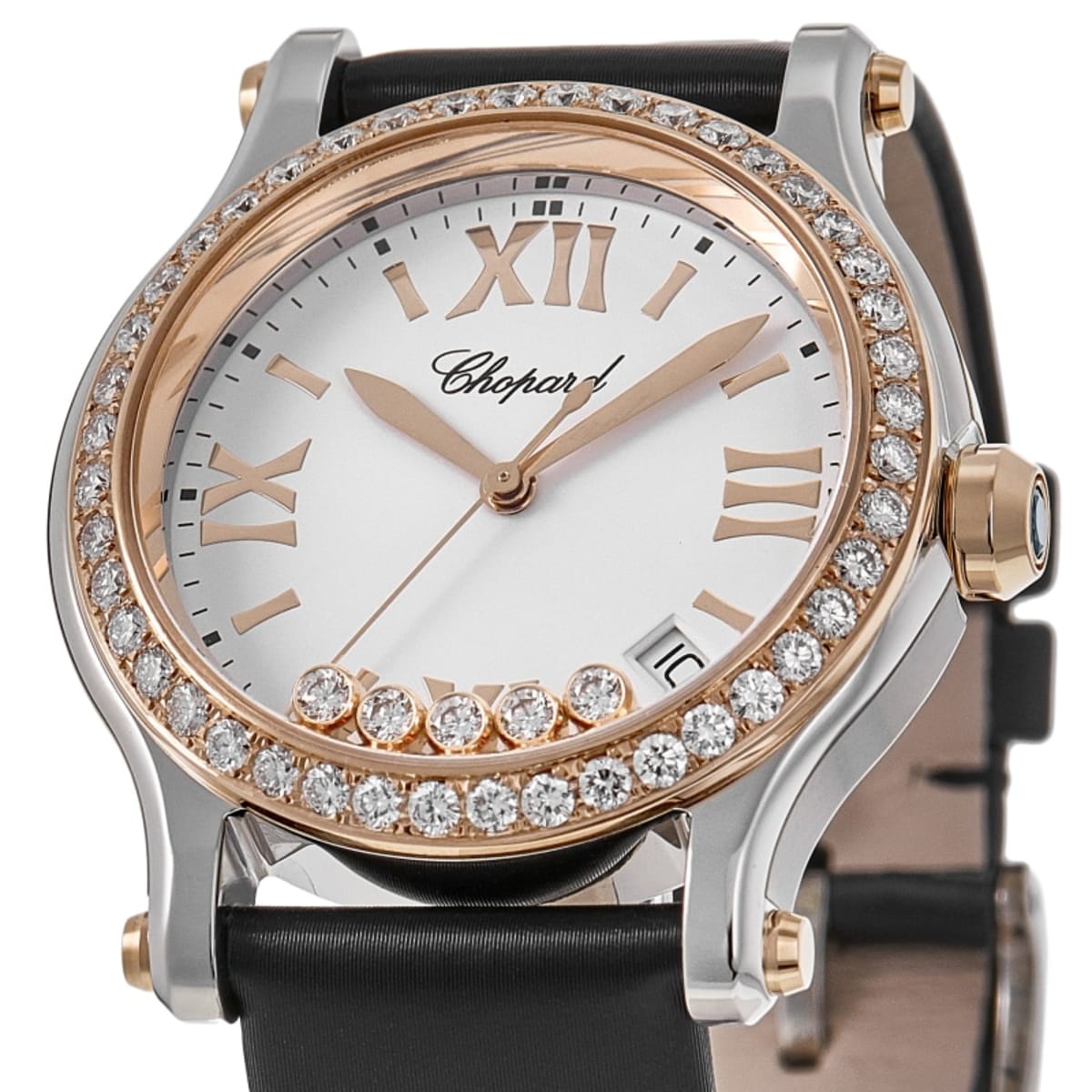 Chopard Happy Sport Medium 36mm 278582-6001S-CD Rose Gold & Stainless Steel 2