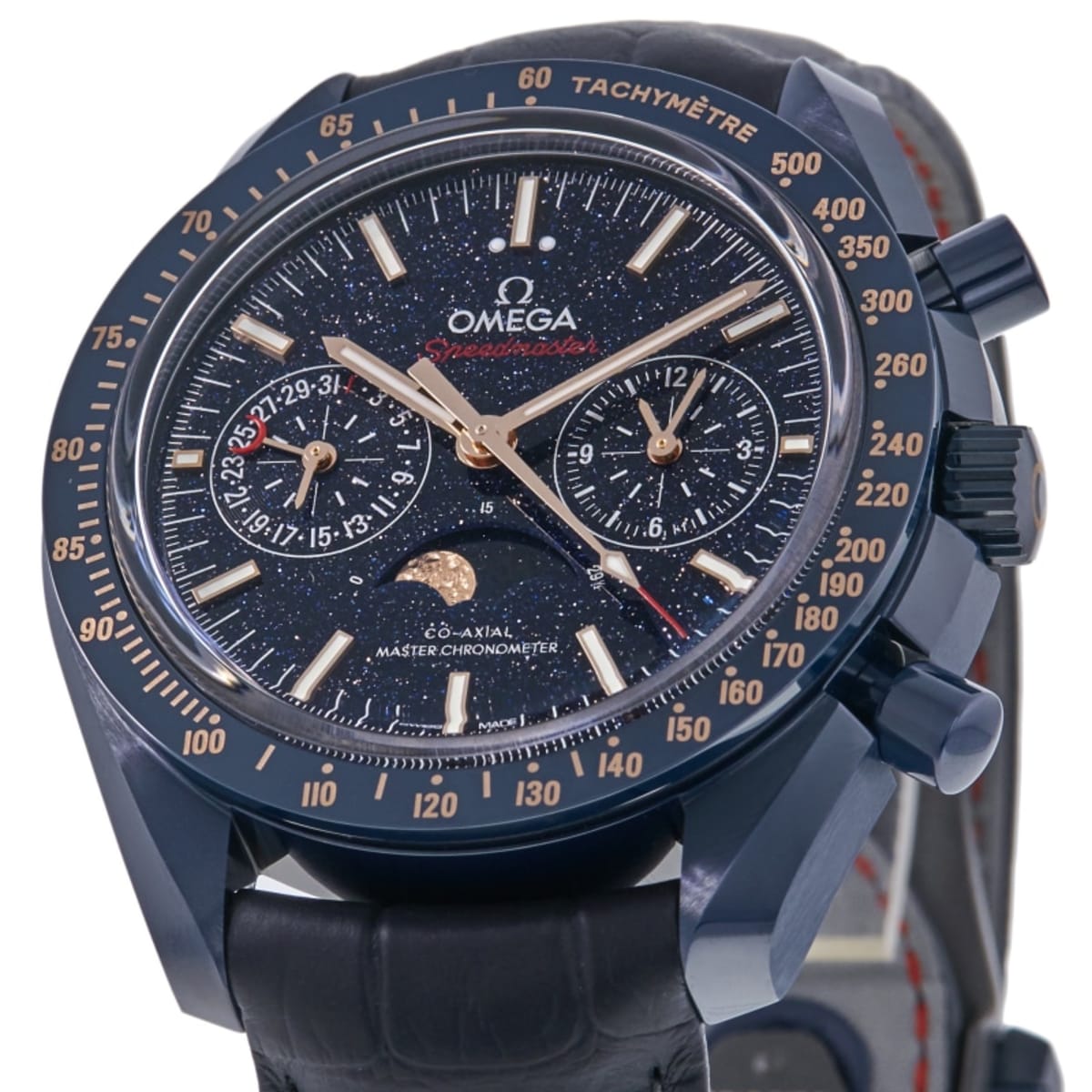 Omega Speedmaster Moonphase Co-Axial Master Chronometer Chronograph 304.93.44.52.03.002 Ceramic 2