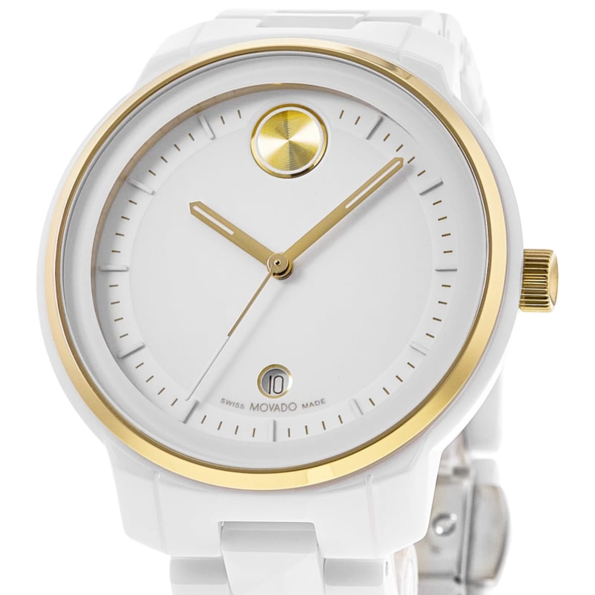Movado Bold Verso 3600934 Ceramic & Stainless Steel 2