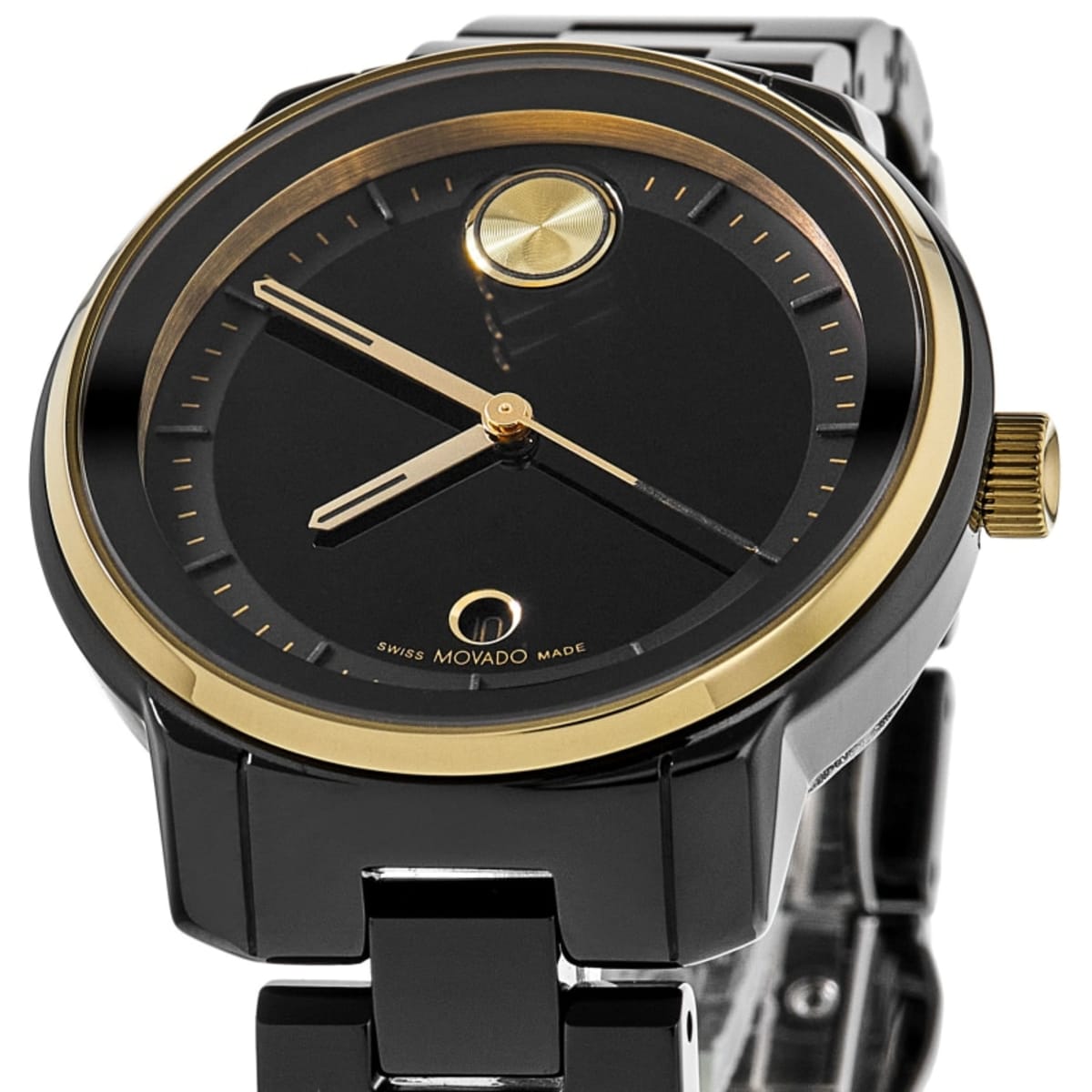 Movado Bold Verso 3600936 Ceramic & Stainless Steel 2