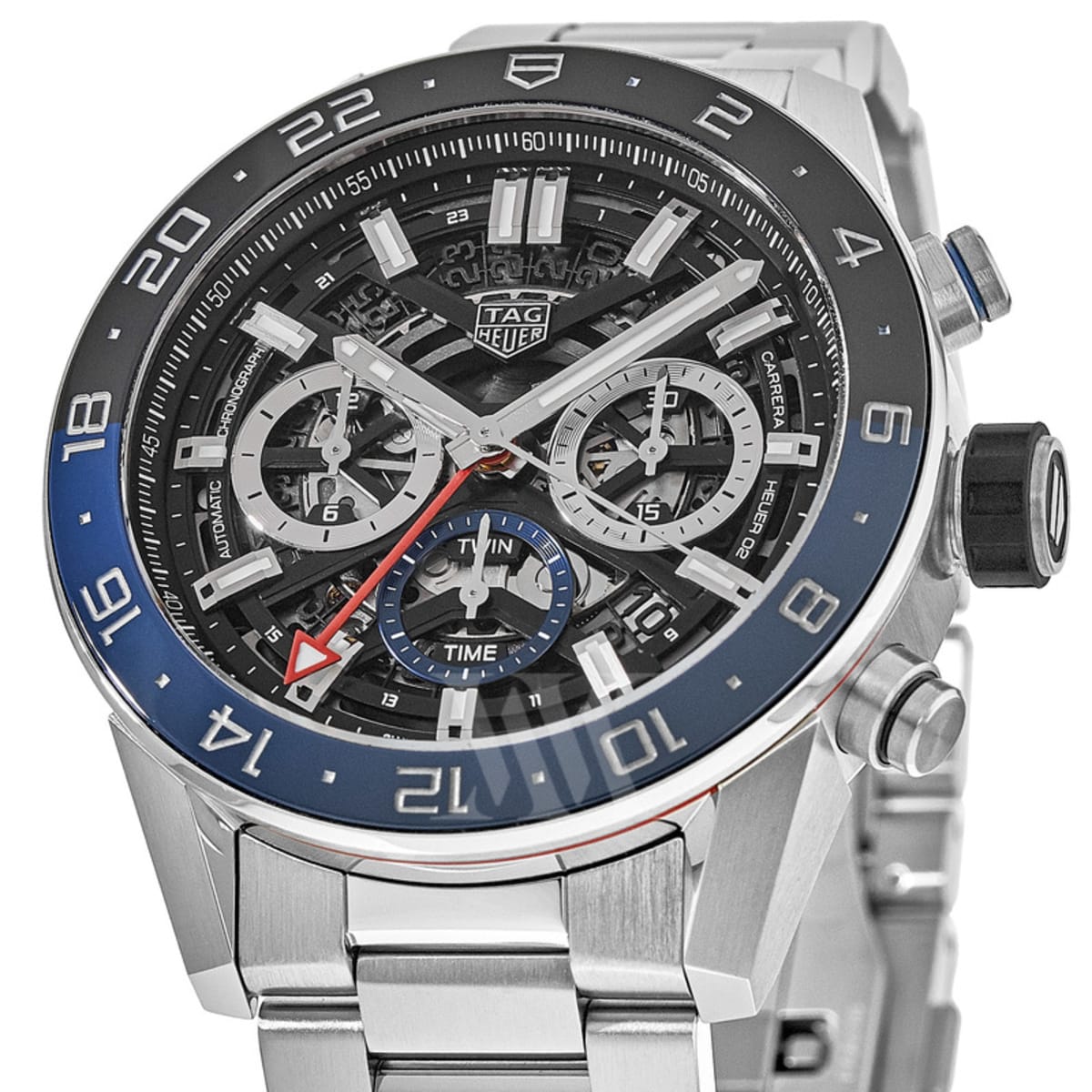 Tag Heuer Carrera Calibre Heuer 02 CBG2A1Z.BA0658 Ceramic & Stainless Steel 2