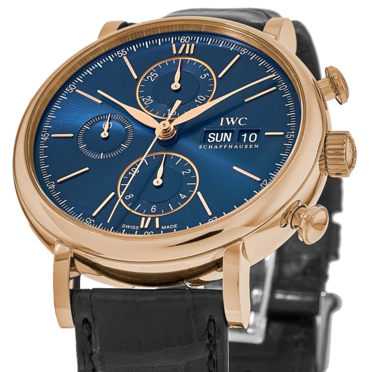 IWC Portofino Chronograph IW391035 Rose Gold 2