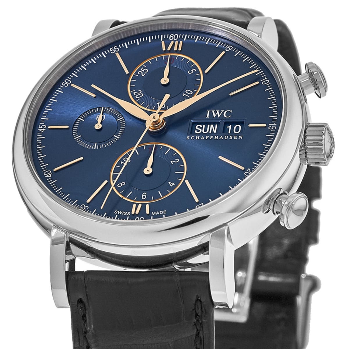 IWC Portofino Chronograph IW391036 Stainless Steel 2