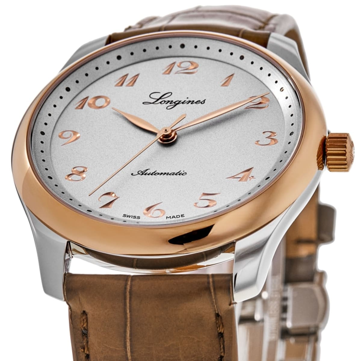 Longines Master Collection Automatic 40mm L2.793.5.70.2 Rose Gold & Stainless Steel 2