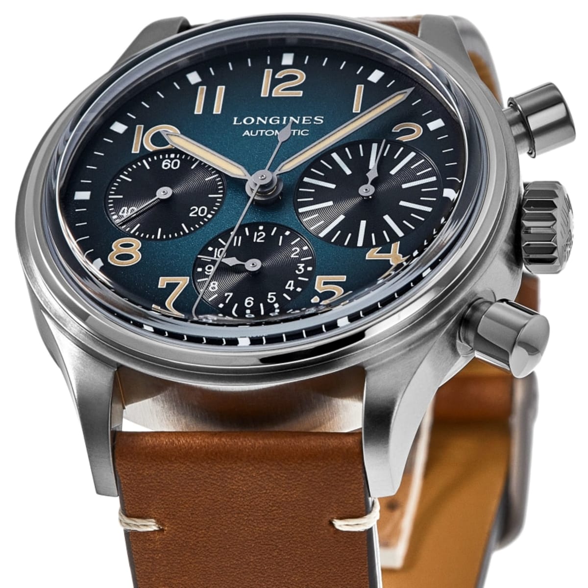 Longines Heritage Avigation Big Eye L2.816.1.93.2 Titanium 2