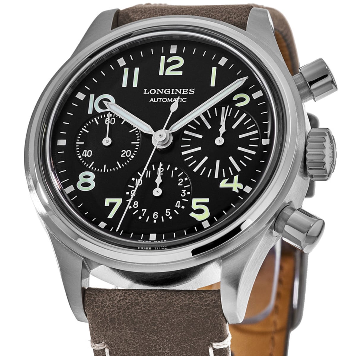 Longines Heritage Avigation Big Eye L2.816.4.53.2 Stainless Steel 2