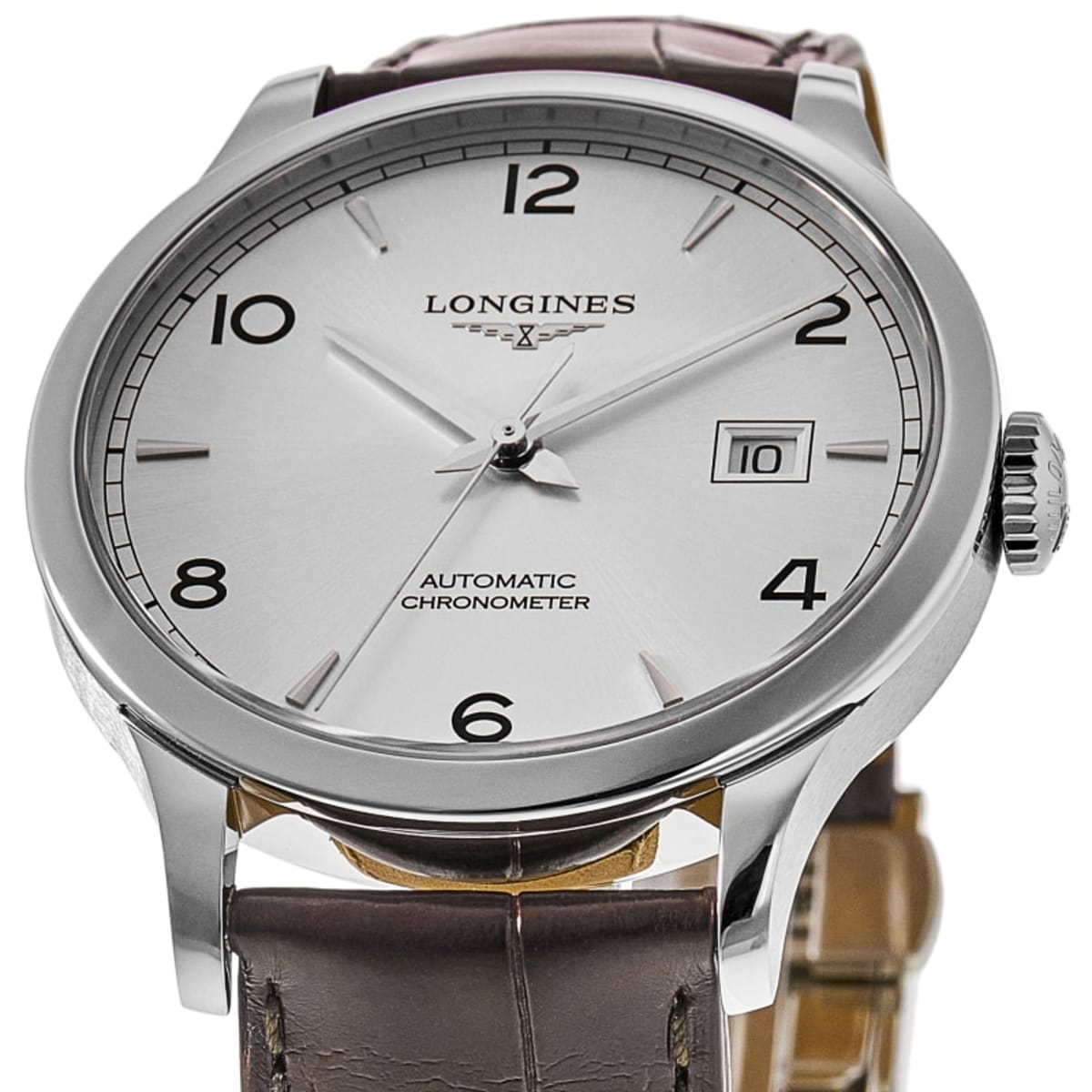 Longines Record Chronometer L2.821.4.76.2 Stainless Steel 2