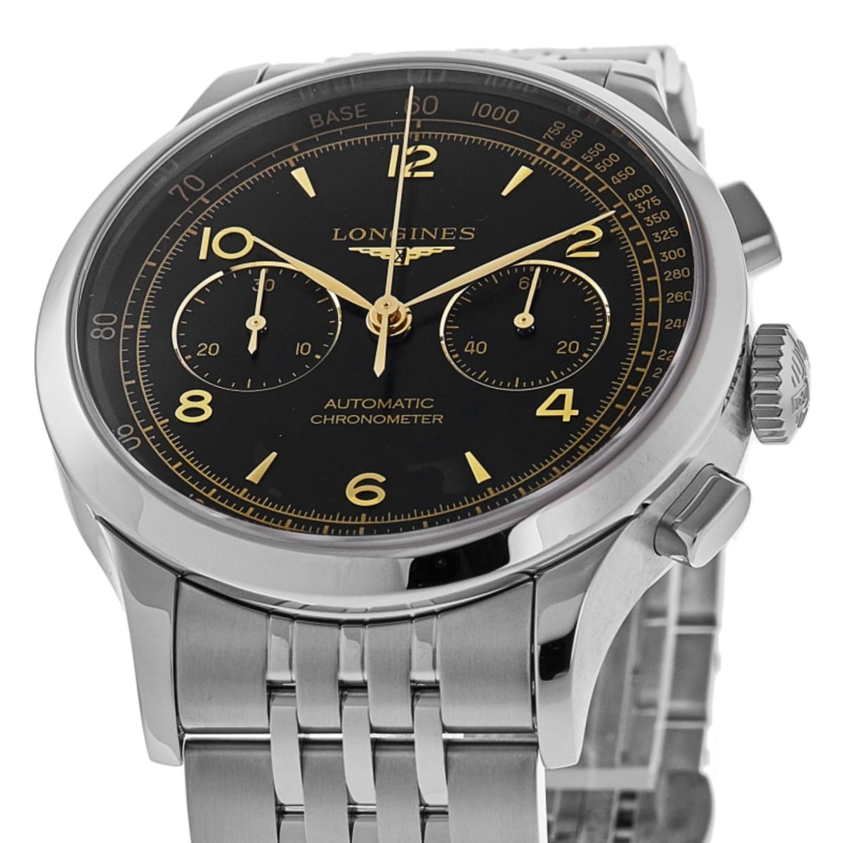 Longines Record Chronometer L2.921.4.56.6 Stainless Steel 2