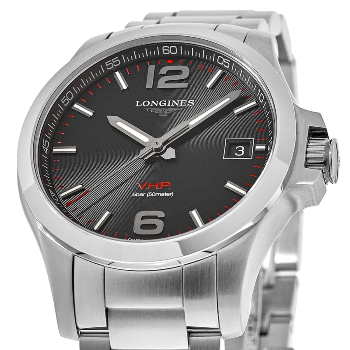 Longines Conquest V.H.P. 41mm L3.716.4.56.6 Stainless Steel 2