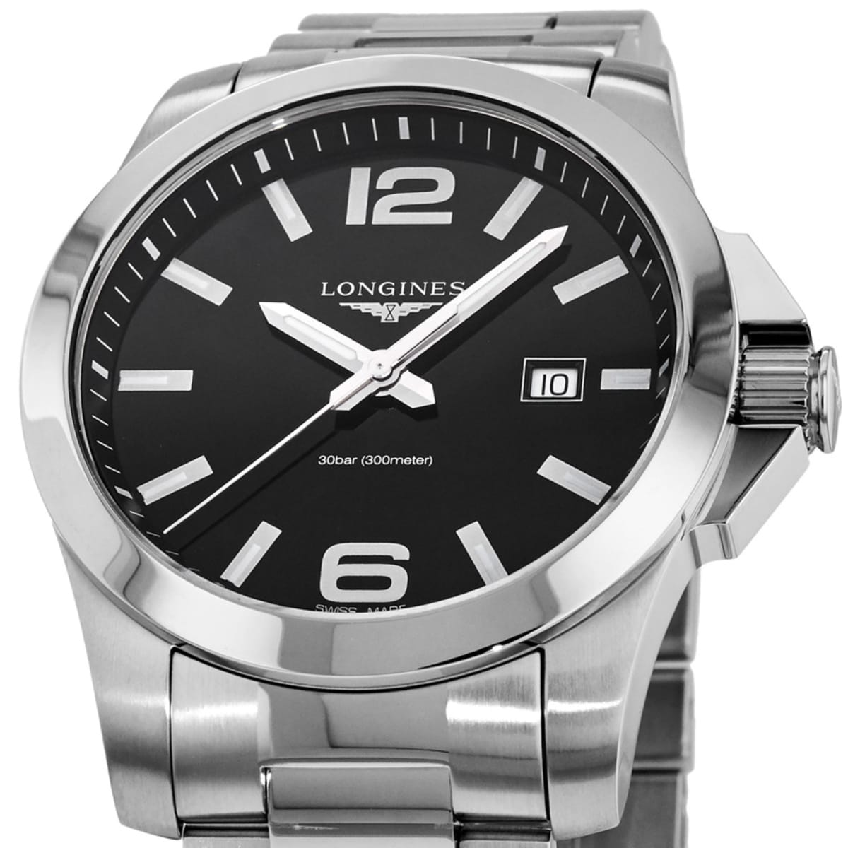 Longines Conquest Quartz L3.760.4.56.6 Stainless Steel 2