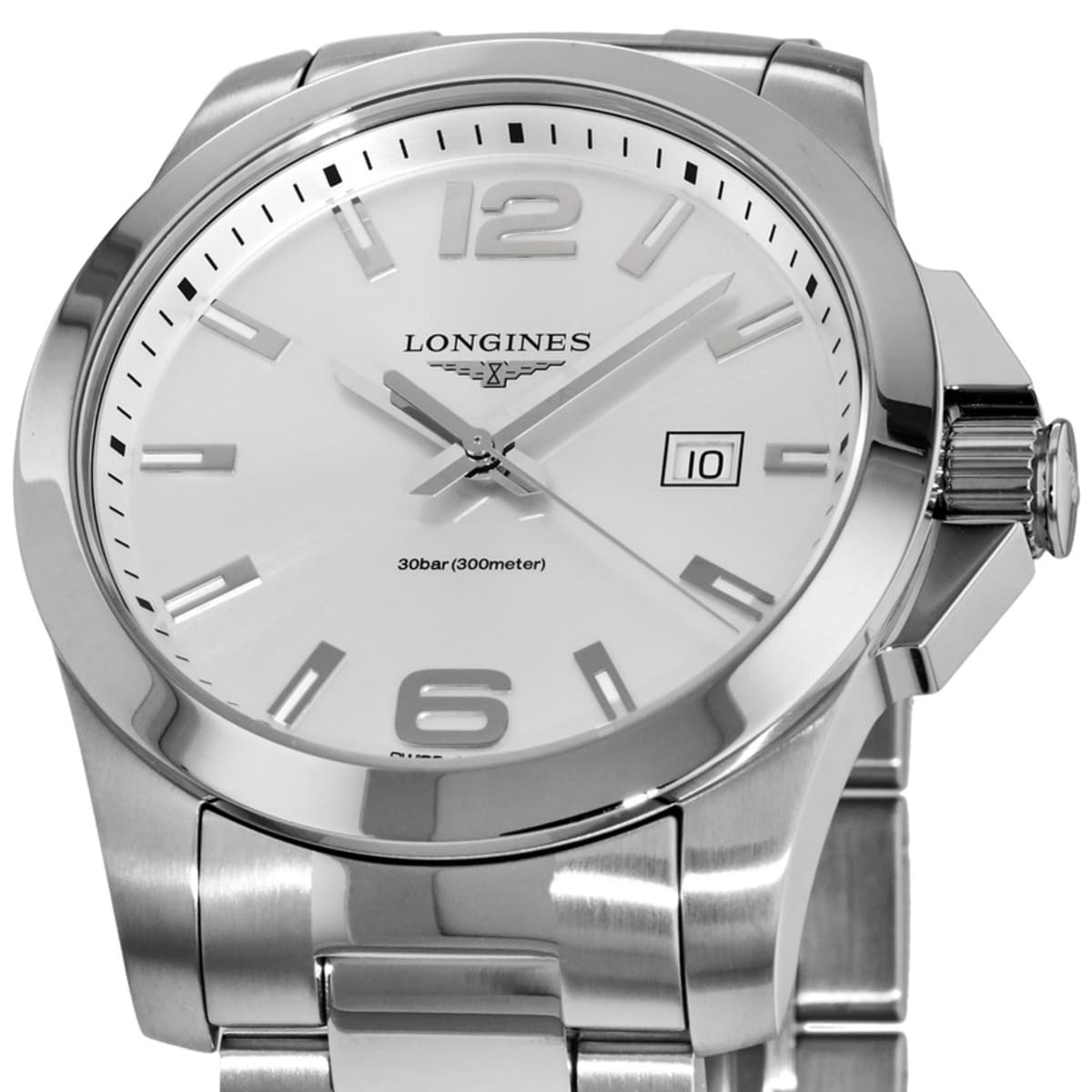 Longines Conquest Quartz L3.760.4.76.6 Stainless Steel 2