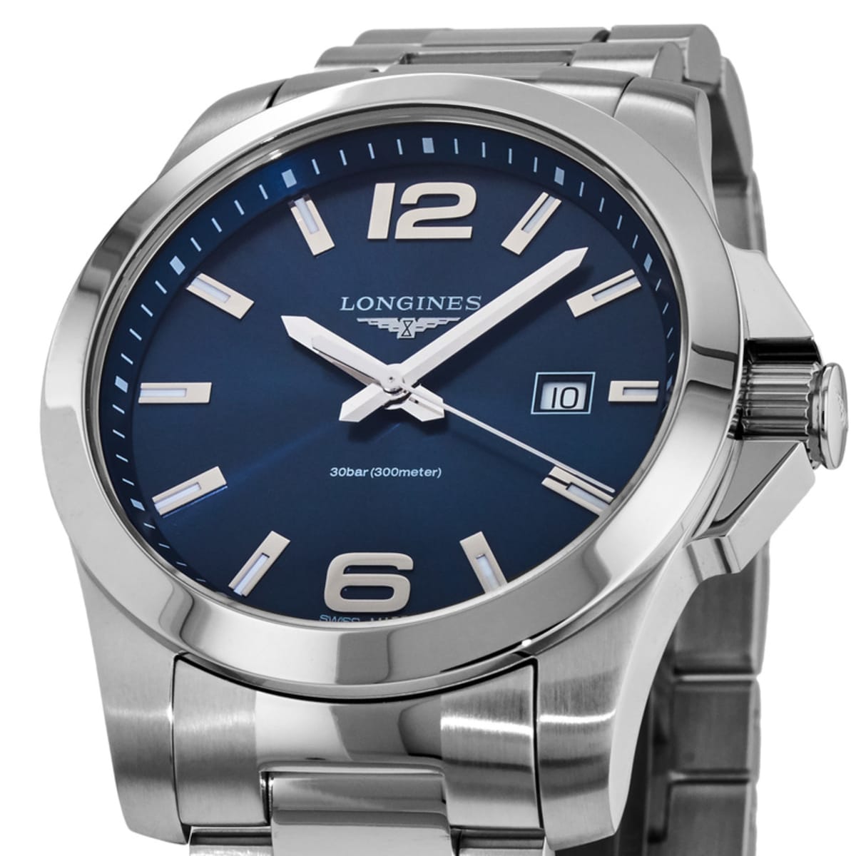 Longines Conquest Quartz L3.760.4.96.6 Stainless Steel 2