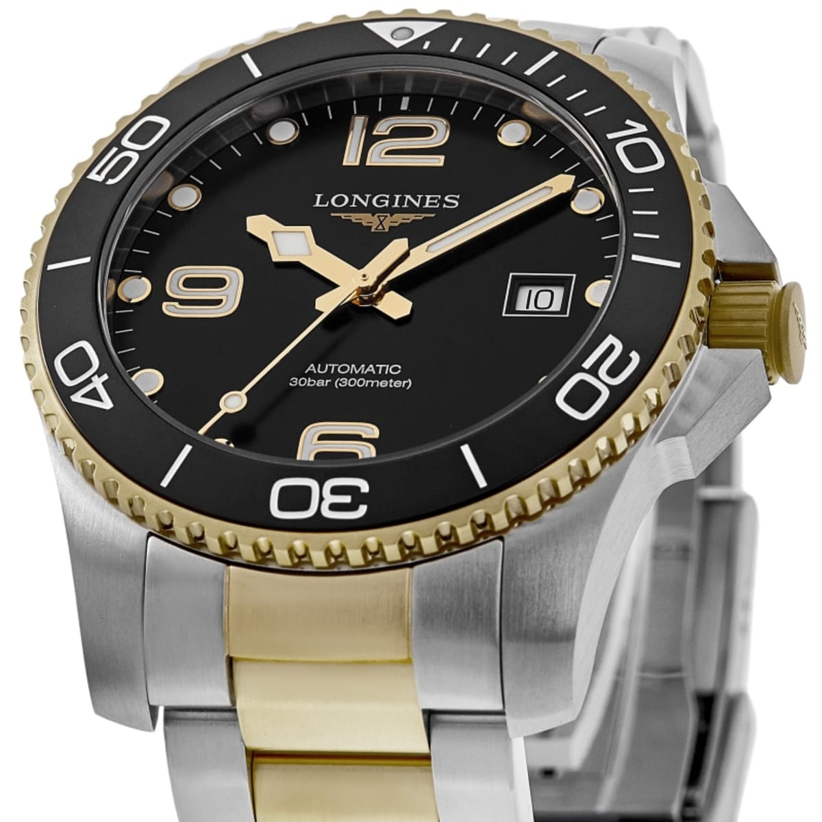 Longines HydroConquest Automatic L3.781.3.56.7 Yellow Gold & Stainless Steel 2