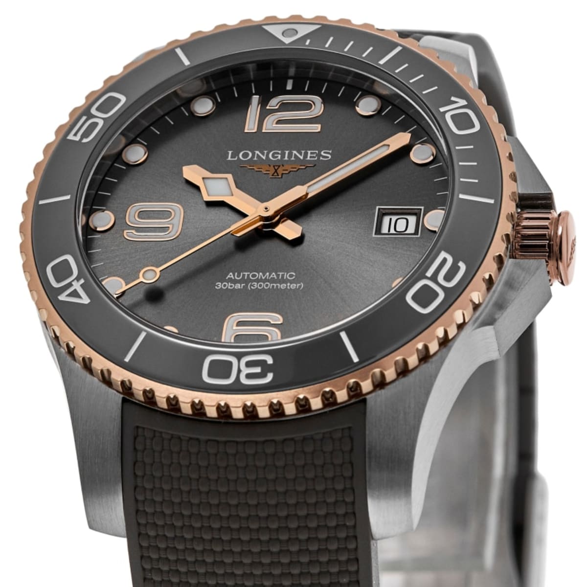 Longines HydroConquest Automatic L3.781.3.78.9 Rose Gold & Stainless Steel 2