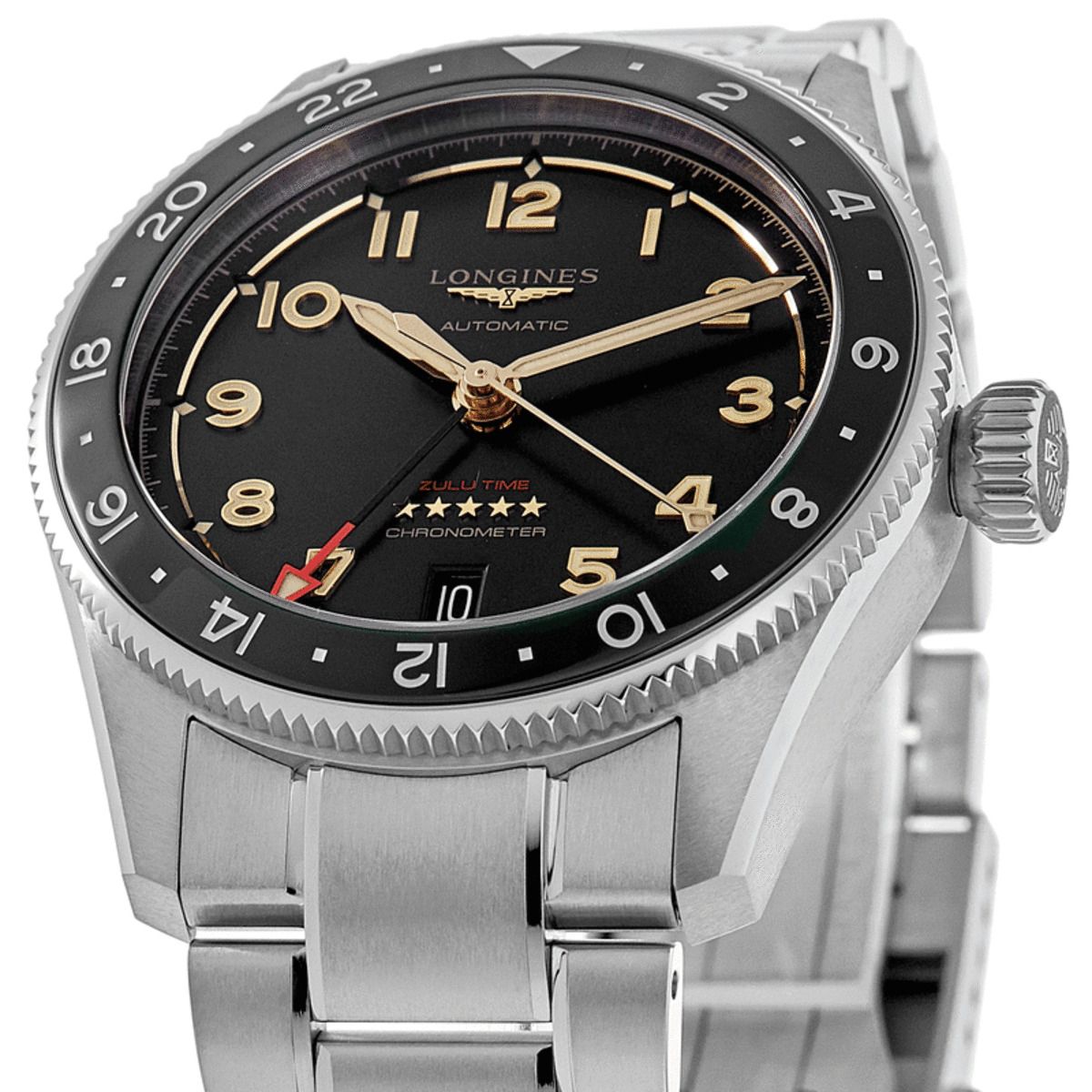 Longines Spirit Zulu Time L3.802.1.53.6 Titanium 2