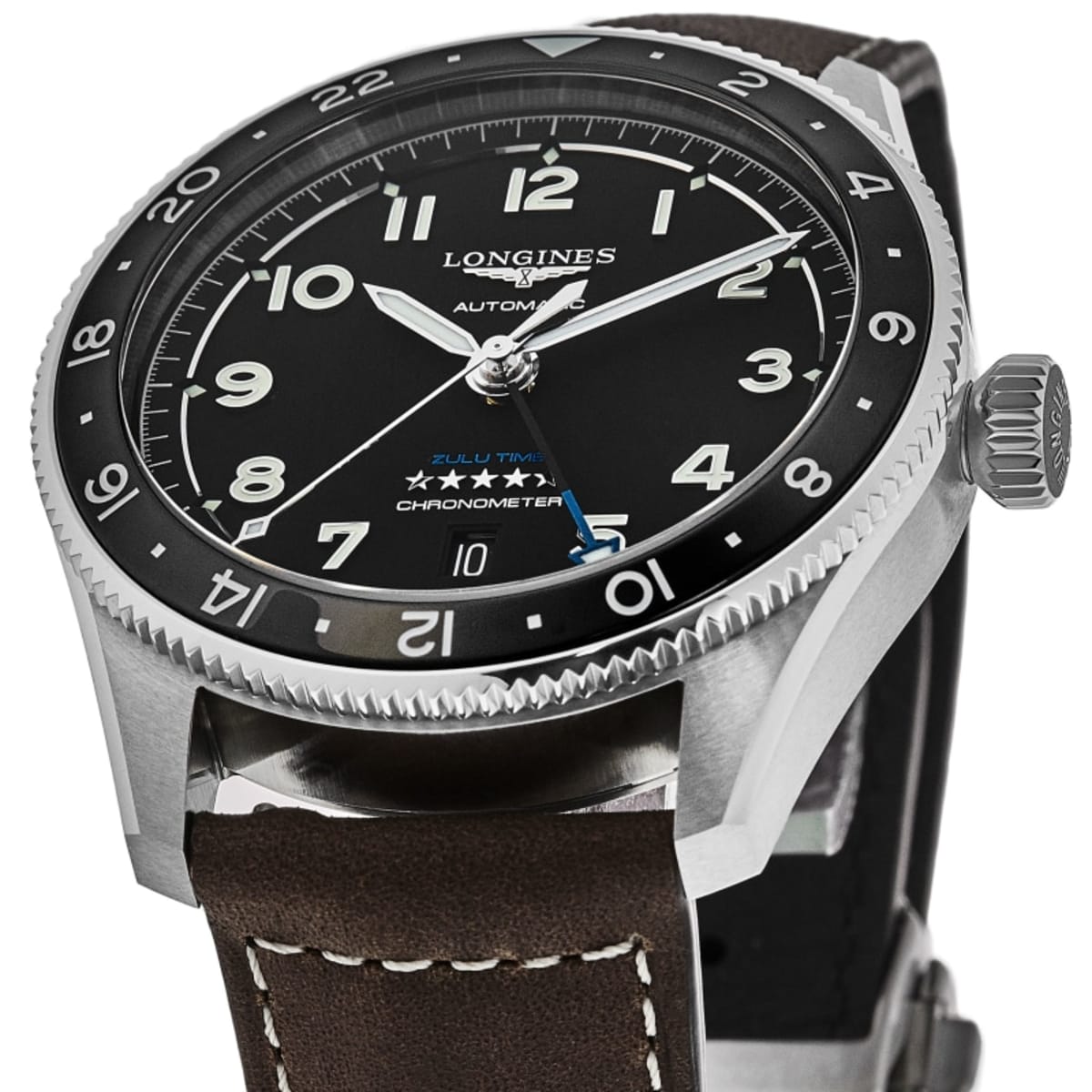 Longines Spirit Zulu Time L3.802.4.53.2 Stainless Steel 2