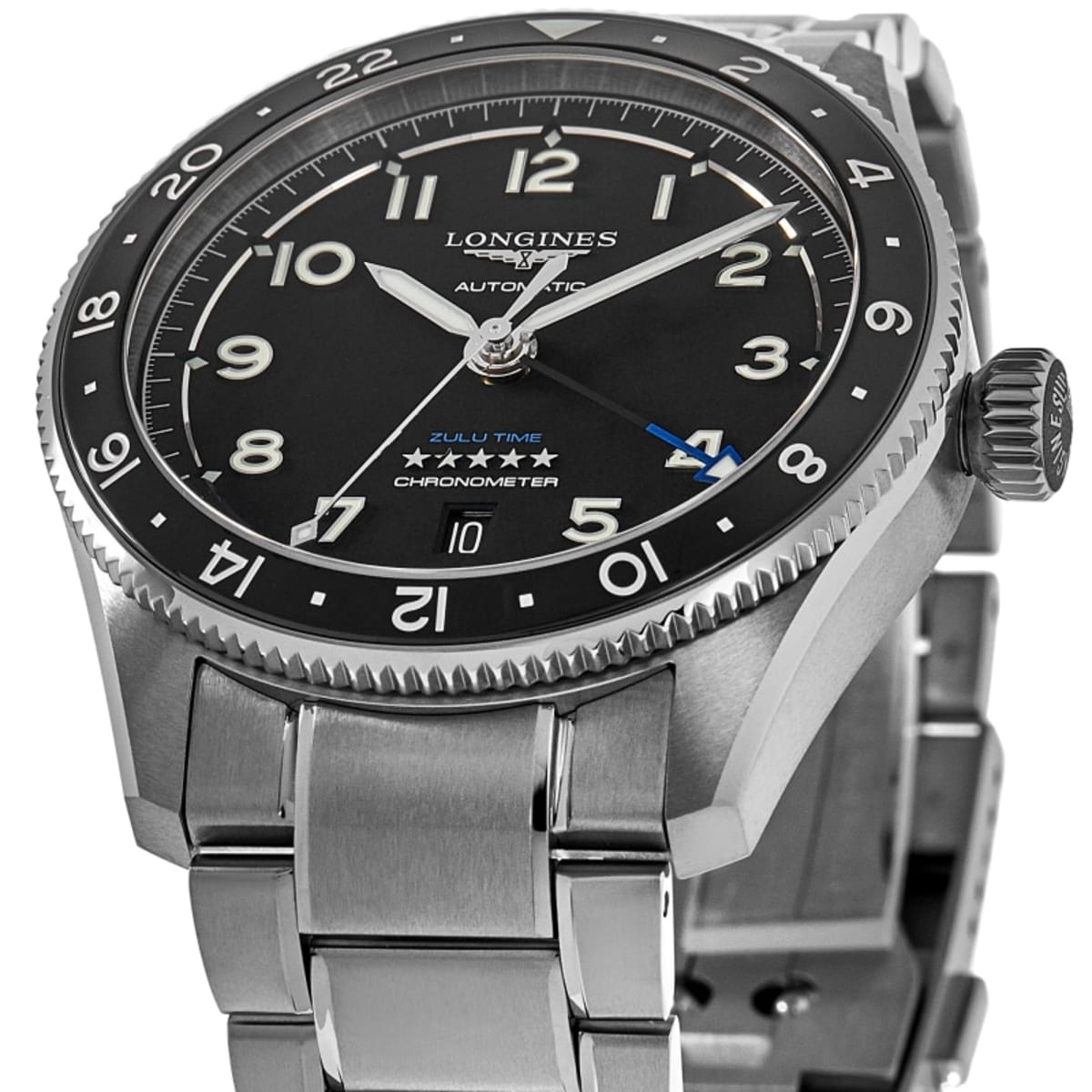 Longines Spirit Zulu Time L3.802.4.53.6 Stainless Steel 2