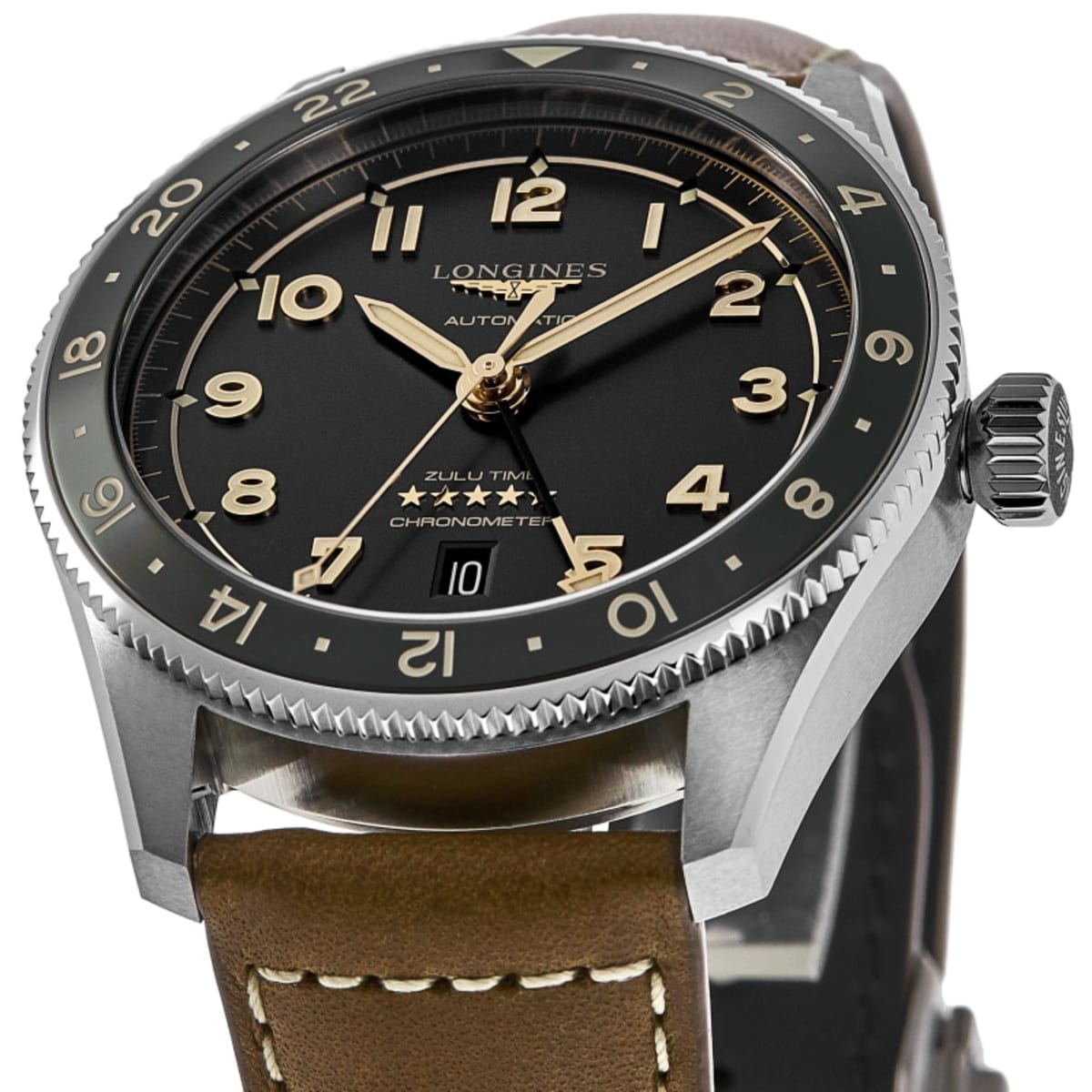 Longines Spirit Zulu Time L3.802.4.63.2 Stainless Steel 2