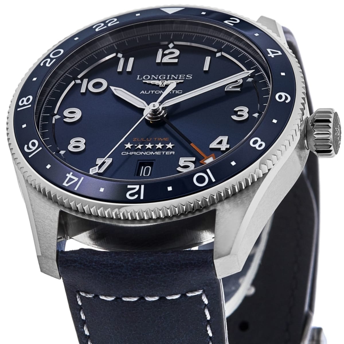 Longines Spirit Zulu Time L3.812.4.93.2 Ceramic & Stainless Steel 2