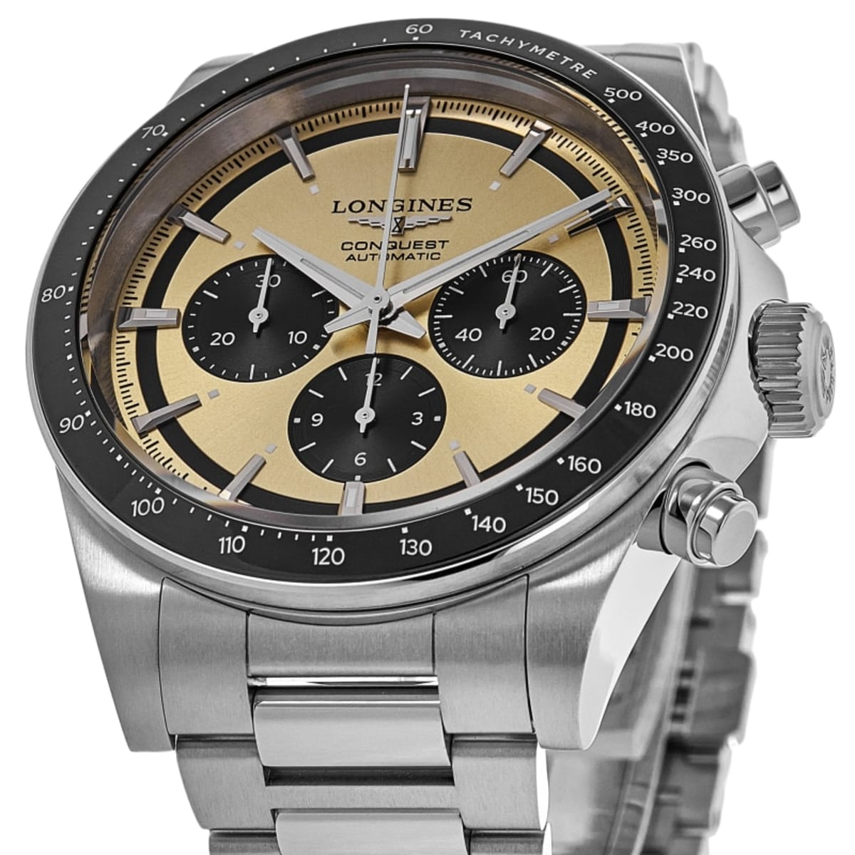 Longines Conquest Automatic Chronograph L3.835.4.32.6 Stainless Steel 2