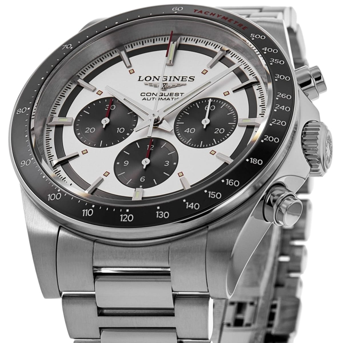 Longines Conquest Automatic Chronograph L3.835.4.72.6 Stainless Steel 2
