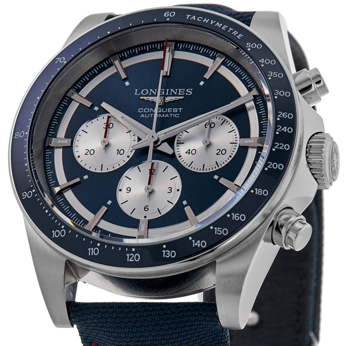 Longines Conquest Automatic Chronograph L3.835.4.91.2 Stainless Steel 2