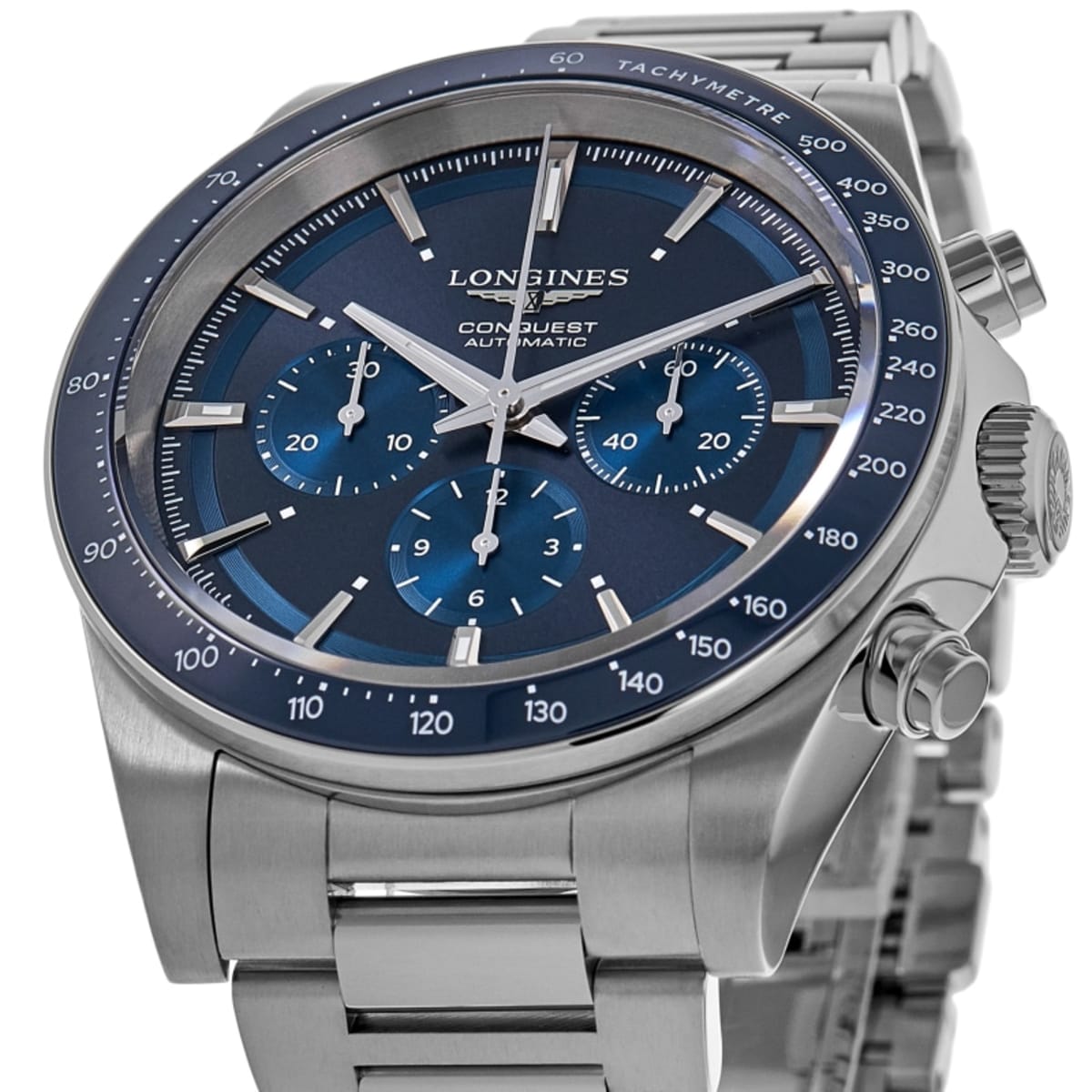 Longines Conquest Automatic Chronograph L3.835.4.92.6 Stainless Steel 2
