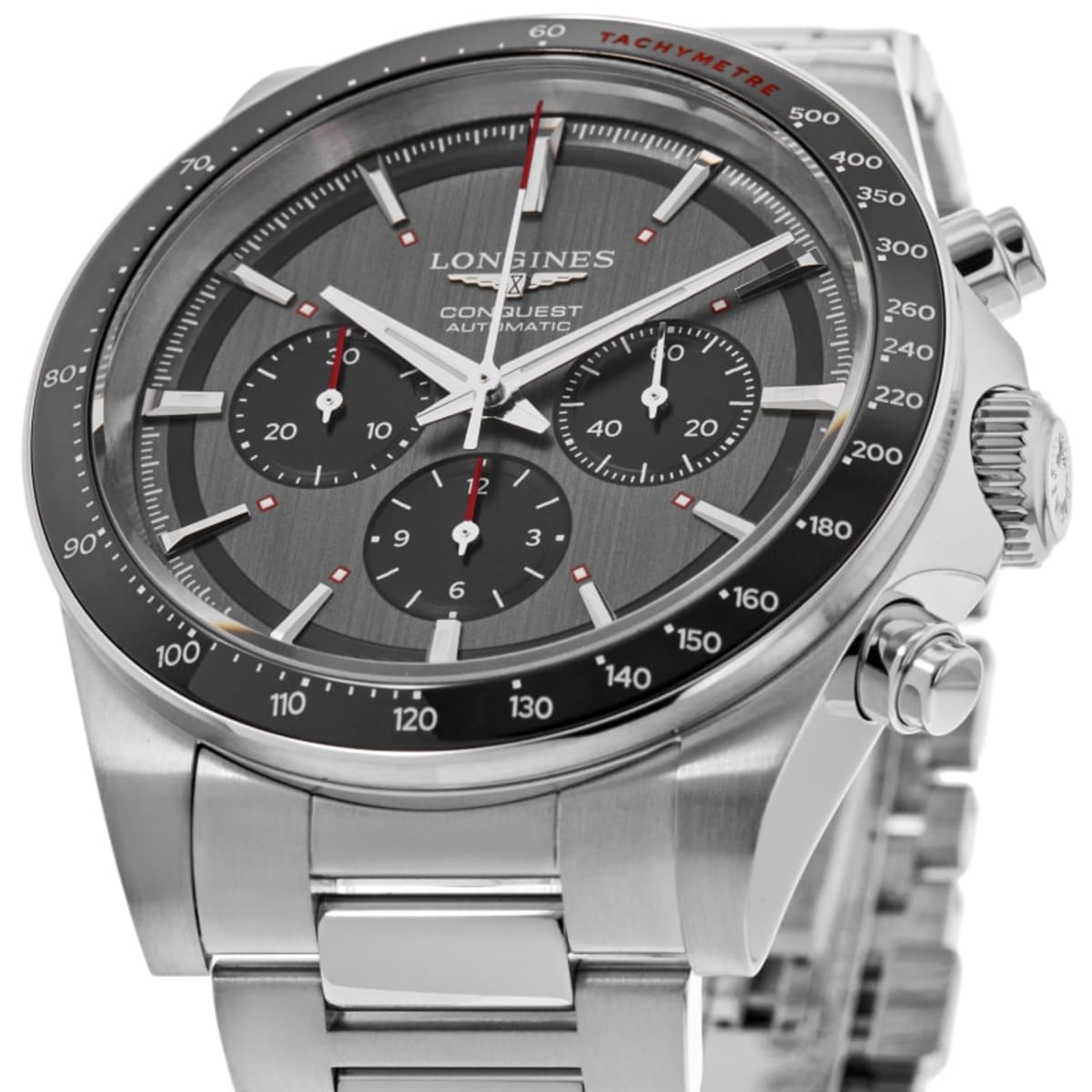 Longines Conquest Automatic Chronograph L3.836.4.52.9 Stainless Steel 2