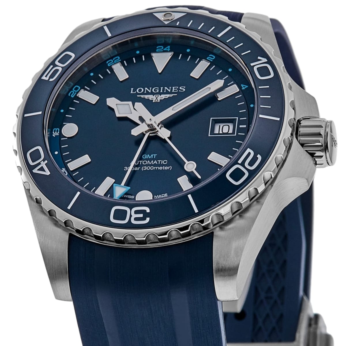Longines HydroConquest GMT L3.890.4.96.9 Stainless Steel 2