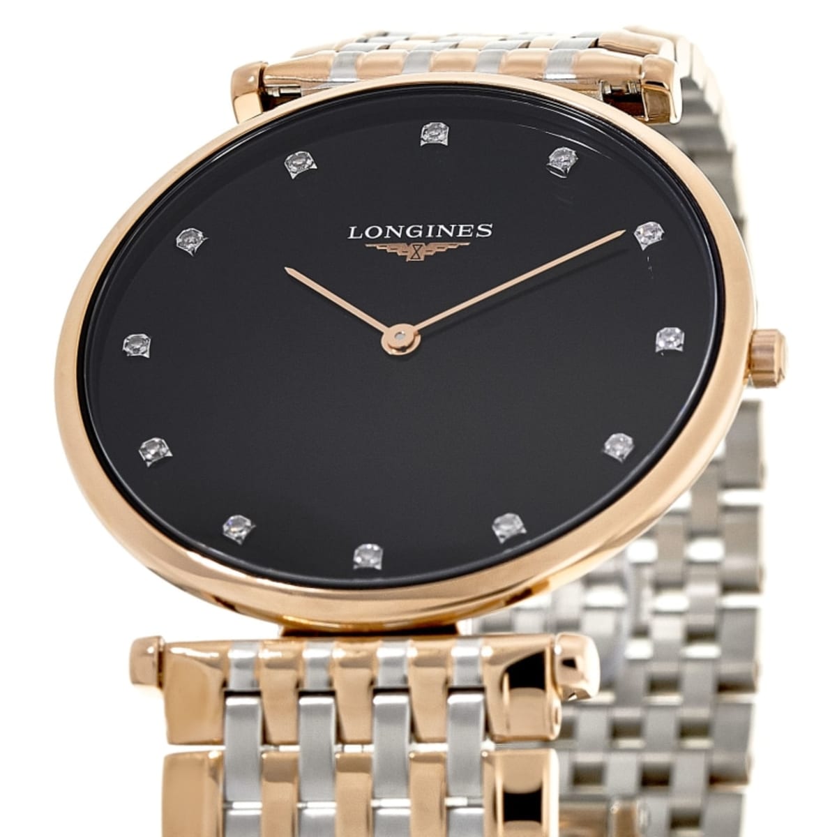 Longines La Grande Classique Quartz L4.766.1.57.7 Rose Gold & Stainless Steel 2