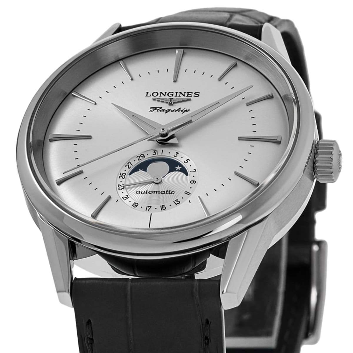 Longines Flagship Heritage Moonphase L4.815.4.72.2 Stainless Steel 2