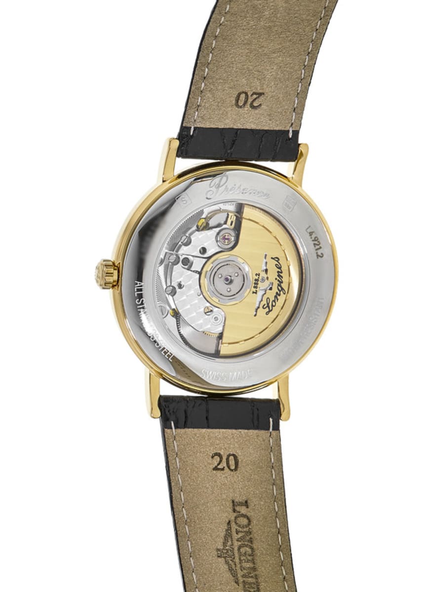 Longines Presence Automatic L4.921.2.11.2 PVD 2