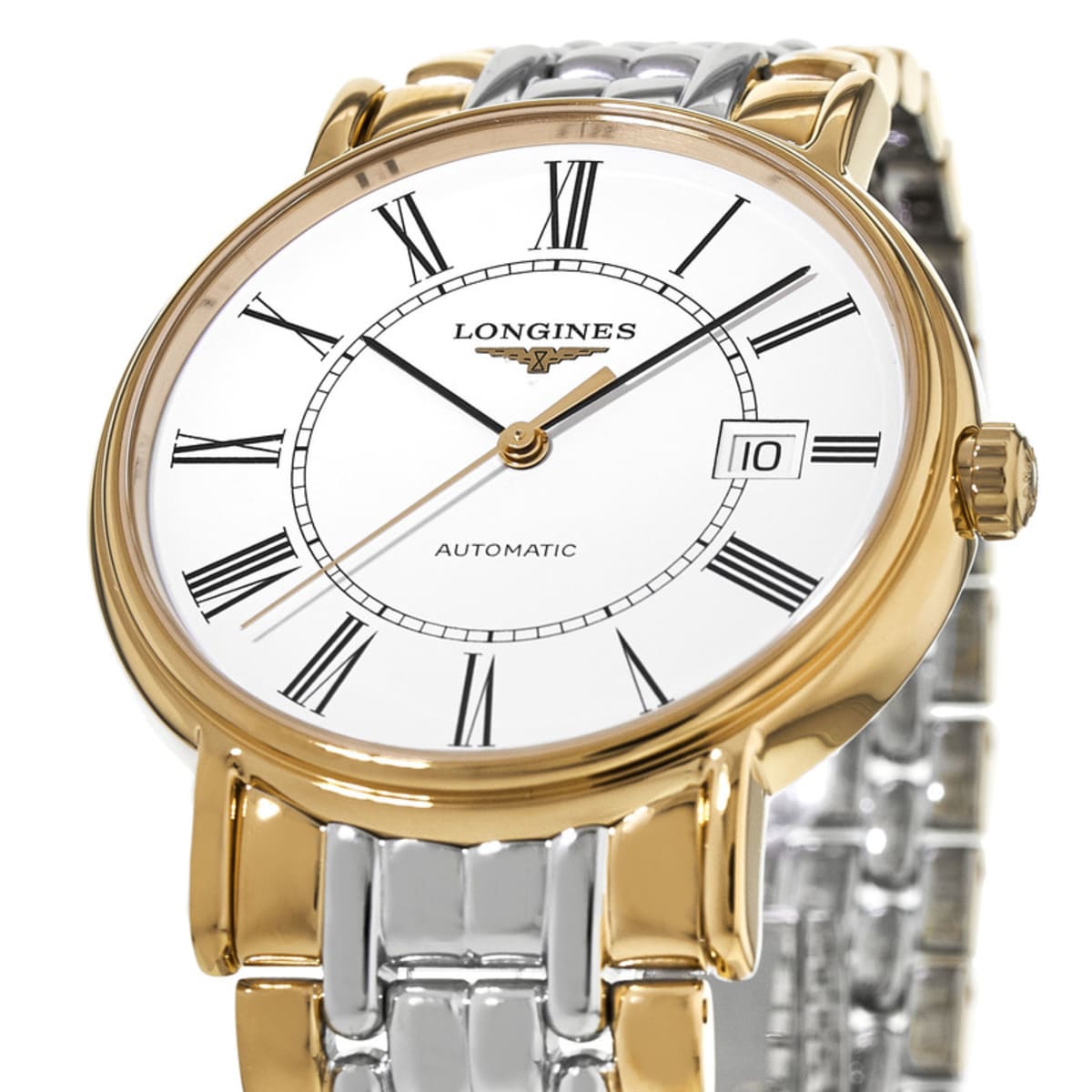 Longines Presence Automatic L4.921.2.11.7 Yellow Gold Plated 2