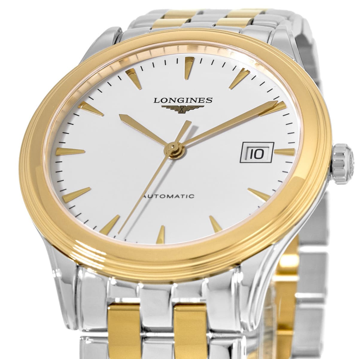 Longines Flagship Automatic L4.974.3.22.7 Yellow Gold & Stainless Steel 2