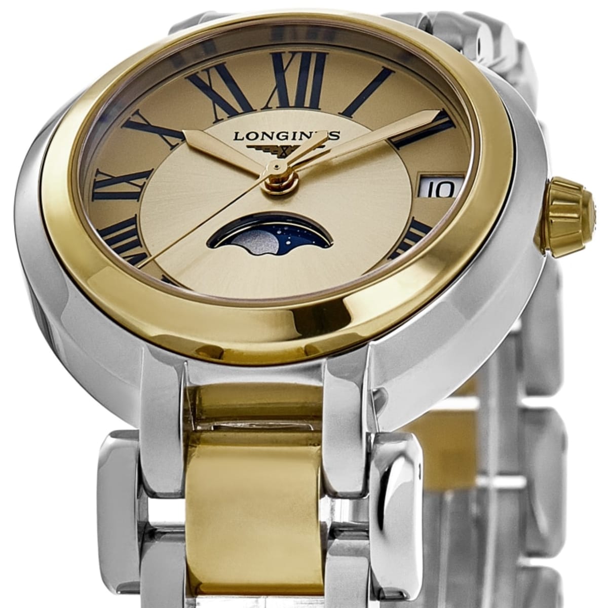 Longines Primaluna Quartz 30mm L8.115.5.31.7 Yellow Gold & Stainless Steel 2